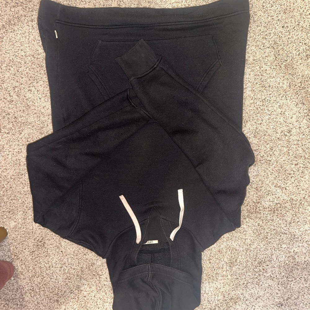 Kids Black Jogger Pants